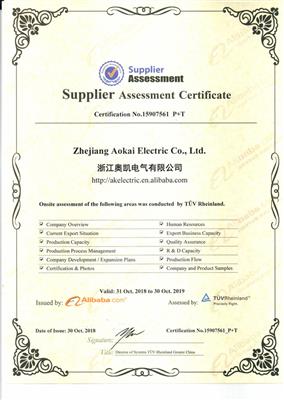 TUV Certificate